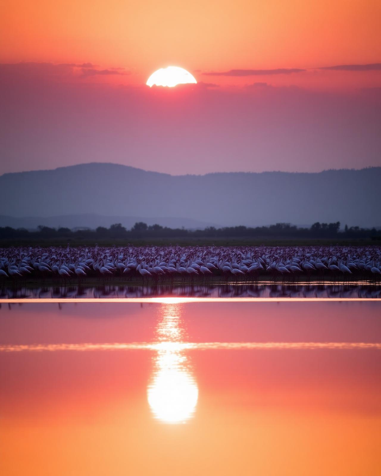 Flamingos · Lake Nakuru